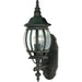Central Park Textured Black Outdoor Wall Lantern - Outdoor Wall Lantern