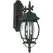 Central Park Textured Black Outdoor Wall Lantern - Outdoor Wall Lantern