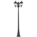 Central Square Textured Matte Black Outdoor Sconce - Outdoor Sconce