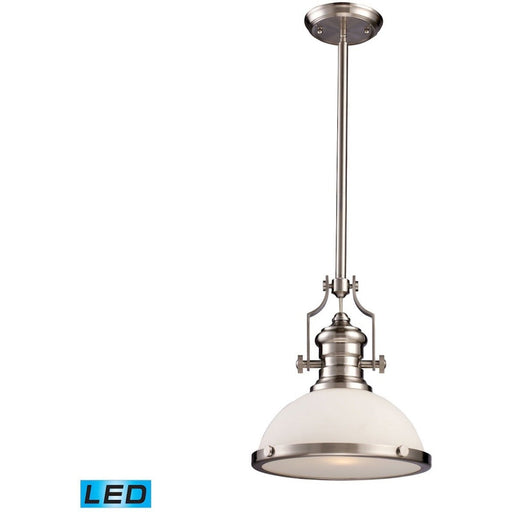 Chadwick Satin Nickel LED Pendant - Pendants