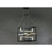Chamber Black / Gold LED Single Pendant - Pendants