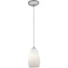 Champagne Brushed Steel LED Pendant - Pendants