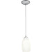 Champagne Brushed Steel Pendant - Pendants
