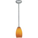 Champagne Brushed Steel Pendant - Pendants