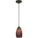 Champagne Oil Rubbed Bronze LED Pendant - Pendants