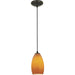 Champagne Oil Rubbed Bronze Pendant - Pendants