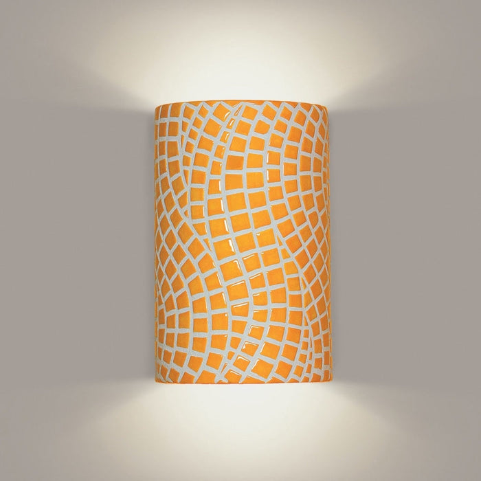 Channels Sunflower Yellow Wall Sconce - Wall Sconce