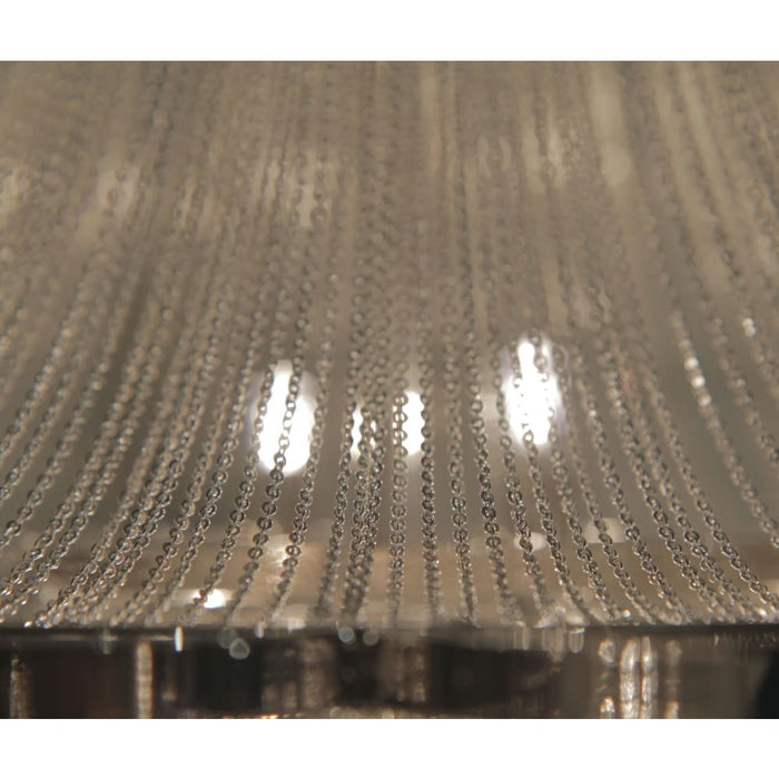 Chantilly Polished Nickel Chandelier - Chandeliers