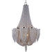 Chantilly Polished Nickel Chandelier - Chandeliers