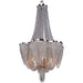 Chantilly Polished Nickel Chandelier - Chandeliers