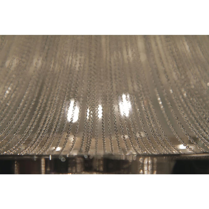 Chantilly Polished Nickel Flush Mount - Flushmounts
