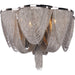 Chantilly Polished Nickel Flush Mount - Flushmounts