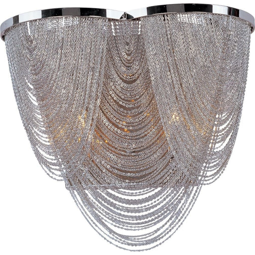 Chantilly Polished Nickel Wall Sconce - Wall Sconce