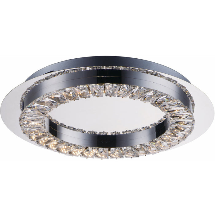 Charm Polished Chrome LED Flush Mount - Flushmounts