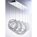 Charm Polished Chrome LED Linear Pendant - Pendants