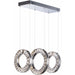Charm Polished Chrome LED Linear Pendant - Pendants