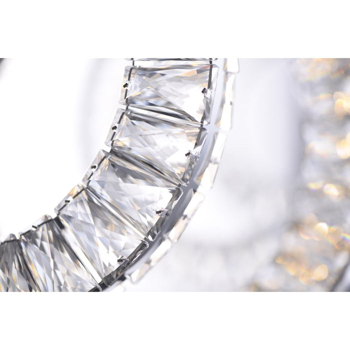 Charm Polished Chrome LED Linear Pendant - Pendants