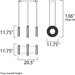 Charm Polished Chrome LED Linear Pendant - Pendants