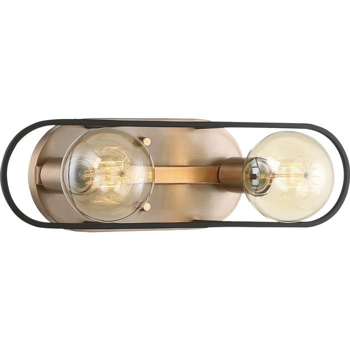 Chassis Copper Brushed Brass Matte Black Wall Sconce - Wall Sconce