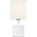 Chatham 1 Light Polished Nickle Wall Mount - Wall Sconce