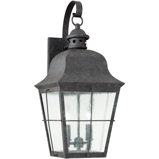 Chatham Oxidized Bronze LED Outdoor Wall Lantern - Outdoor Wall Sconce