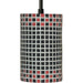 Checkers Red and Black Pendant - Pendants