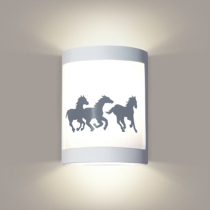 Cheyenne Satin White LED Wall Sconce - Wall Sconce