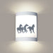 Cheyenne Satin White LED Wall Sconce - Wall Sconce