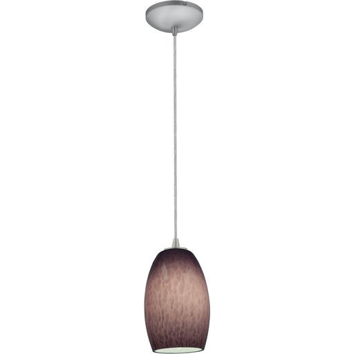 Chianti Brushed Steel Pendant - Pendants