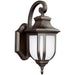 Childress Antique Bronze LED Outdoor Wall Lantern - Outdoor Wall Sconce