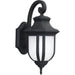 Childress Black LED Outdoor Wall Lantern - Outdoor Wall Sconce
