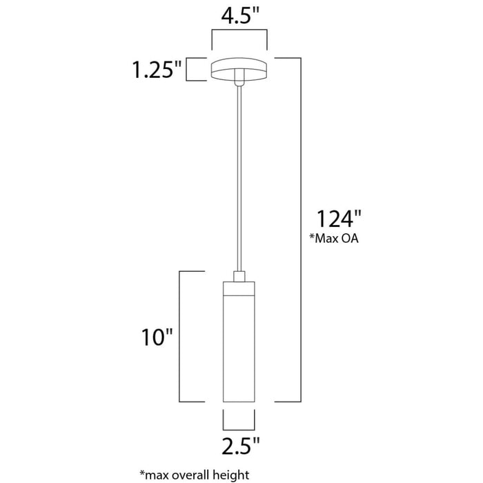 Cilandro Satin Nickel Mini Pendant - Mini-Pendants