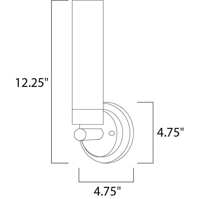 Cilandro Satin Nickel Wall Sconce - Wall Sconce