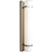 Cilindro Brushed Steel LED Outdoor Wall Sconce - Outdoor Wall Sconce