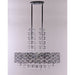 Cirque Polished Chrome Linear Pendant - Pendants