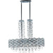 Cirque Polished Chrome Linear Pendant - Pendants