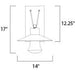 Civic Architectural Bronze LED Outdoor Wall Mount - Outdoor Wall Mount