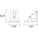 Civic Architectural Bronze LED Outdoor Wall Mount - Outdoor Wall Mount
