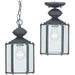 Classico Black Outdoor Semi-Flush Mount Convertible Pendant - Outdoor Convertible Pendant