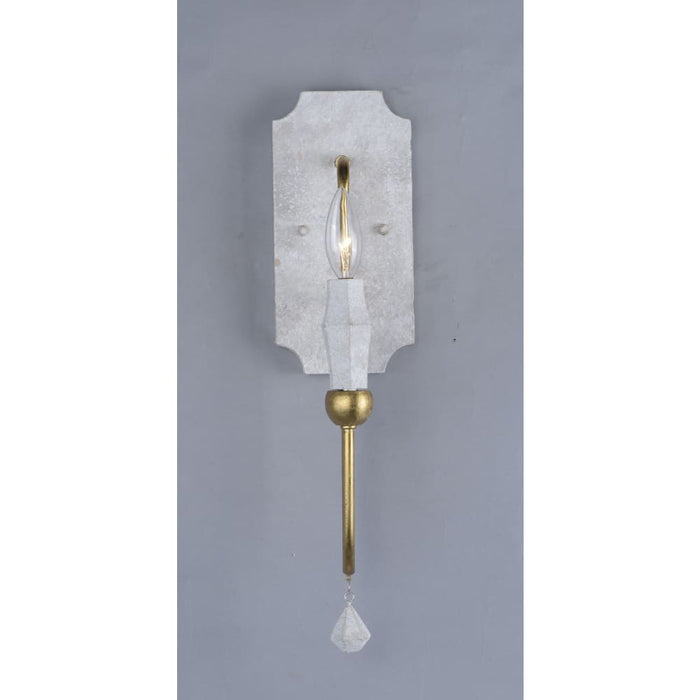 Claymore Claystone / Gold Leaf Chandelier - Chandeliers