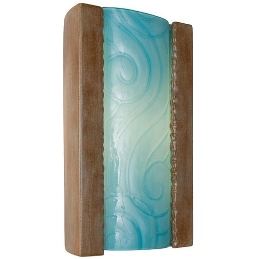 Clouds Spice and Turquoise Wall Sconce - Wall Sconce