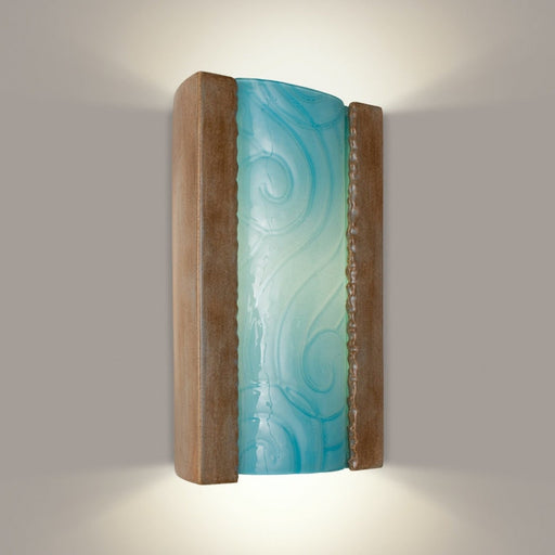 Clouds Spice and Turquoise Wall Sconce - Wall Sconce