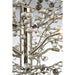 Cluster Polished Nickel LED Semi-Flush Mount - Semi-Flushmounts