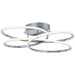 Coaster Polished Chrome LED Flush Mount - Flushmounts