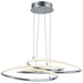 Coaster Polished Chrome LED Single Pendant - Pendants