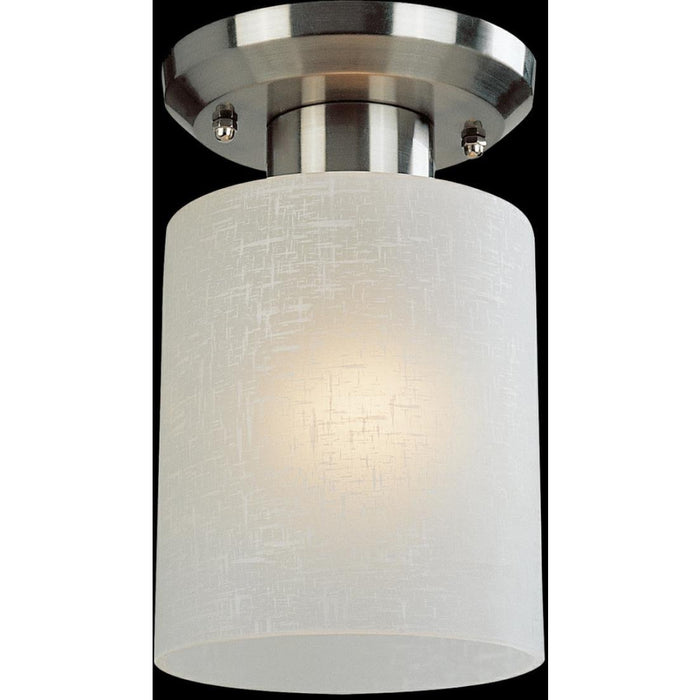 Cobalt Brushed Nickel Flushmount | theLightShop
