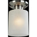 Cobalt Brushed Nickel Flushmount | theLightShop