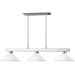 Cobalt Brushed Nickel Island Billiard Pendant | theLightShop