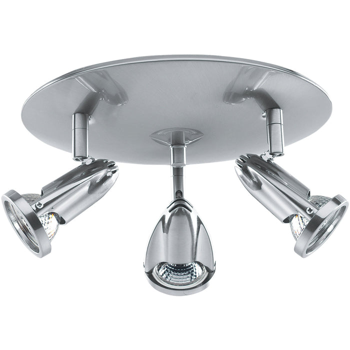 Cobra Brushed Steel Flush Mount - Flushmounts