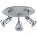 Cobra Brushed Steel Flush Mount - Flushmounts